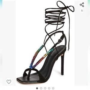 Schutz vicco cristal sandals size 7.5 B nwt